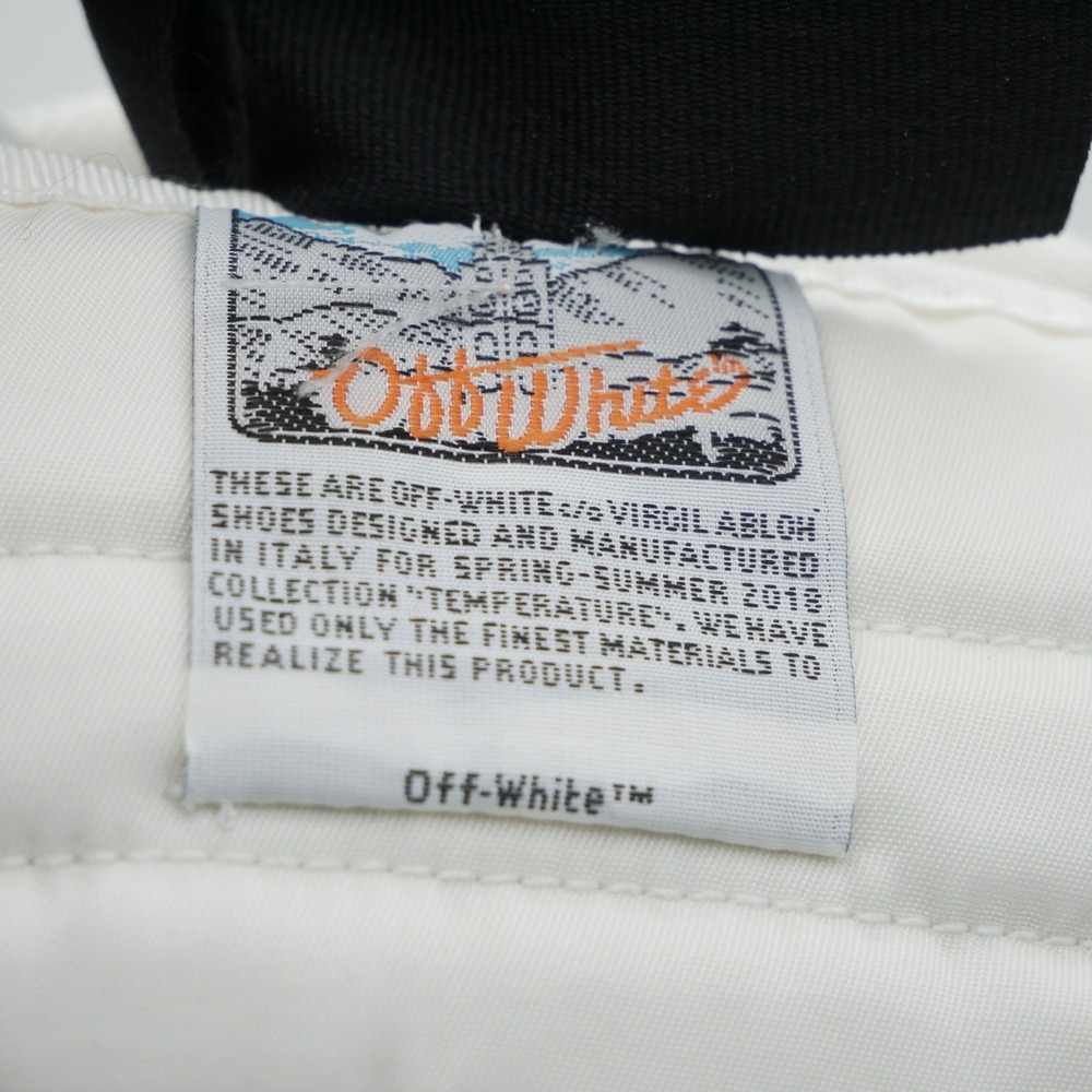 Off-White Off-Court 3.0 High Top Sneakers White Leather Mens Size 45 Made Italy - Picture 11 of 15